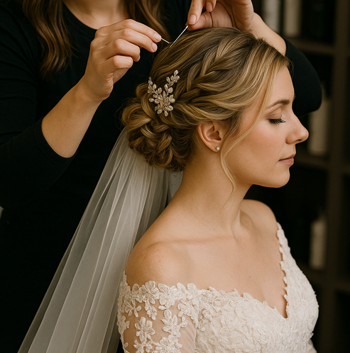 peinados para novias la barra