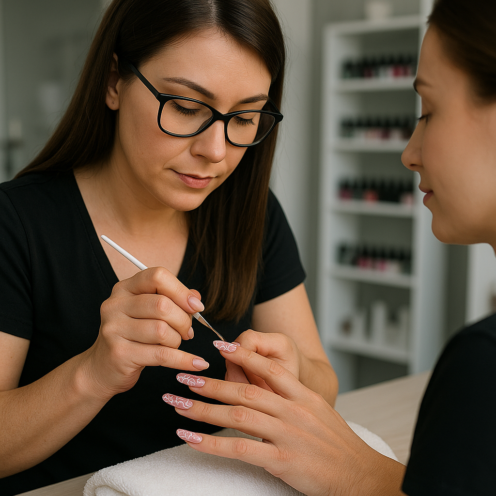 uñas esculpidas la barra- servicios de uñas estetica