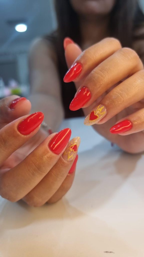 belleza uñas la barra punta